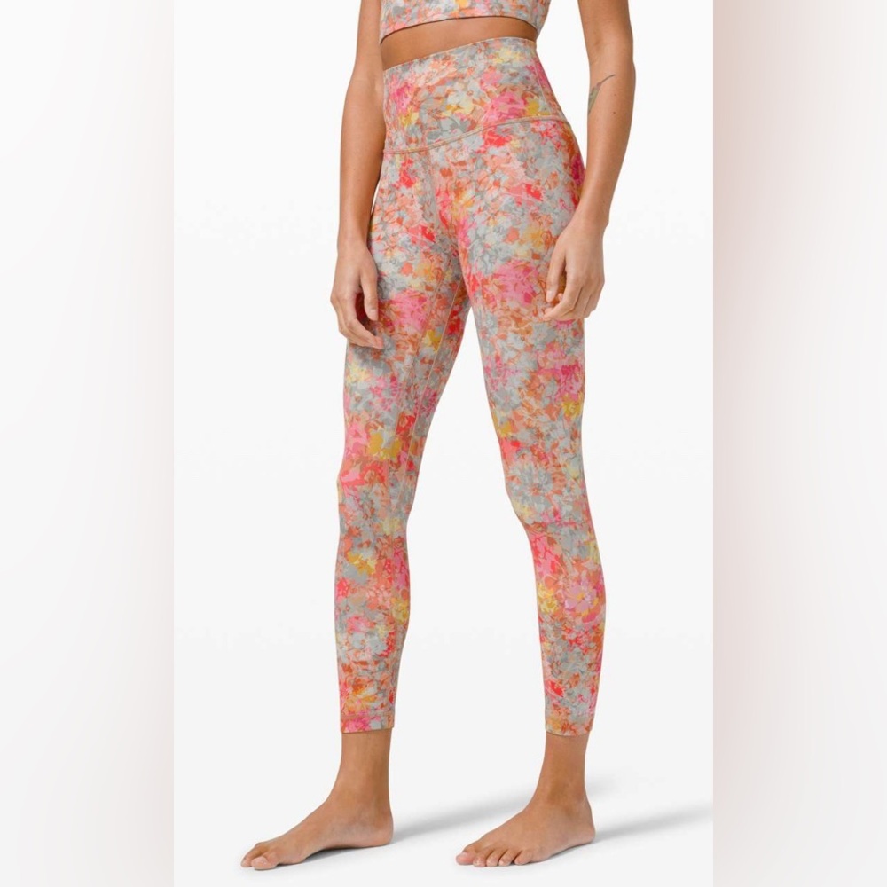 NWOT Lululemon Align Pant 25" Inflorescence Multi - Picture 2 of 5